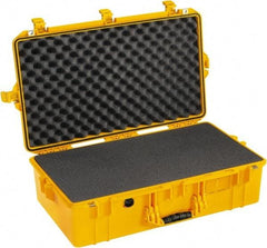 Pelican Products, Inc. - 16-49/64" Wide x 9-1/8" High, Aircase w/Foam - Yellow - Exact Industrial Supply