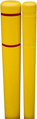 Enpac - 4" Wide x 64" Deep x 64" High, 4" Bollard Cover - Exact Industrial Supply