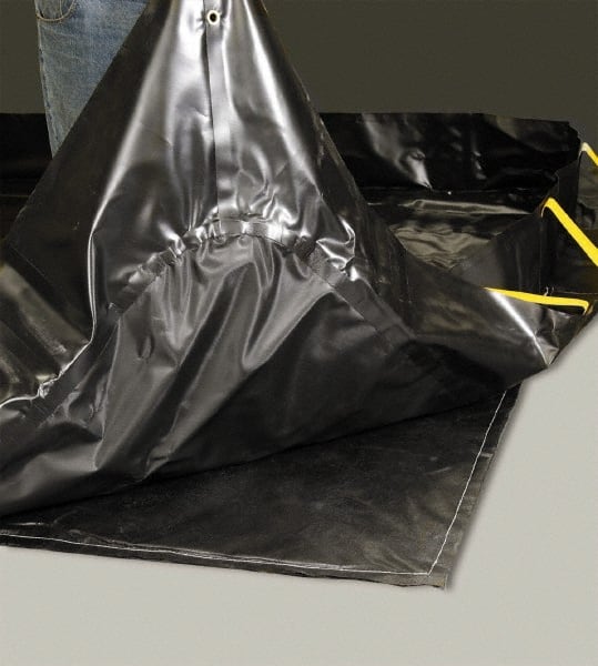 Collapsible/Portable Spill Containment Accessories; Accessory Type: Berm Ground Pad; Spill Containment Compatibility: ENPAC Berms; Length (Feet): 168 in; 14.0 ft; Length (Inch): 168 in; 14.0 ft; 168; Width (Feet): 54.0 ft; Color: Black; Overall Length: 16