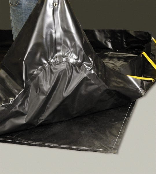 Enpac - Collapsible/Portable Spill Containment Accessories Type: Berm Ground Pad Spill Containment Compatibility: Black Diamond Berms - Exact Industrial Supply