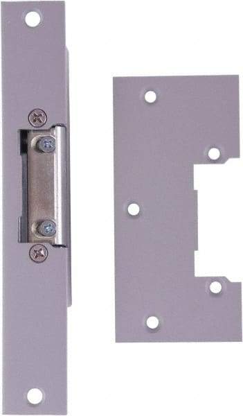 Aiphone - 6-5/16" Long x 1" Wide, Electric Door Strike - 12 Volt, VAC/VDC Power, Metal - Exact Industrial Supply