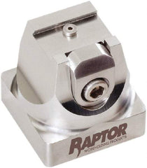 Raptor Workholding - 3/4" Jaw Width, 2-1/8" High x 2.07" Long x 2.07" Wide Dovetail Vise - For Use with 4 & 5 Axis Workholding Systems - Exact Industrial Supply