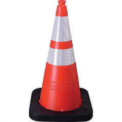 VizCon - Traffic Cones Type: Cone Color: Fluorescent Orange - Exact Industrial Supply