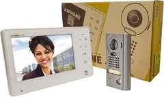 Aiphone - Security Camera Systems Type: Master Station/Door Station Kit Image Color: Color - Exact Industrial Supply