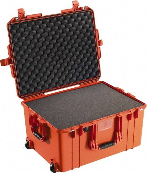 Pelican Products, Inc. - 18-51/64" Wide x 13-1/4" High, Aircase w/Foam - Orange - Exact Industrial Supply