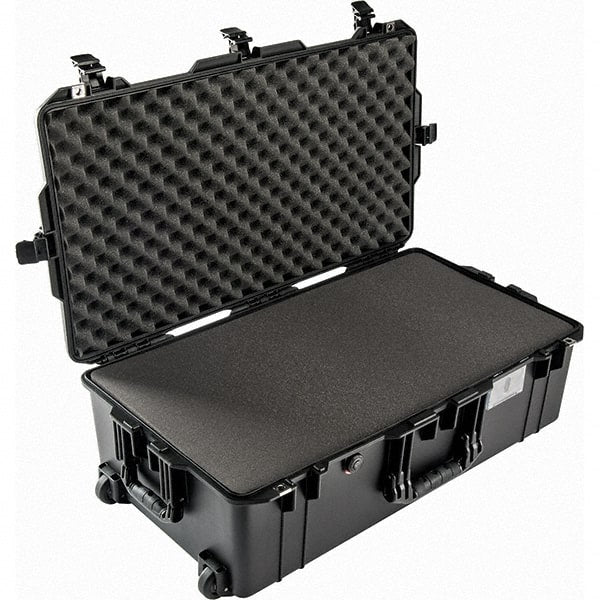 Pelican Products, Inc. - 18-13/32" Wide x 11-1/64" High, Aircase w/Foam & Wheels - Exact Industrial Supply