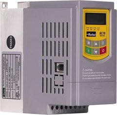 Parker - Single Phase, 230 Volt, 1/4 hp, Variable Frequency Drive - 3.15" Wide x 5.31" Deep x 5.43" High, IP20 - Exact Industrial Supply