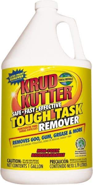 Krud Kutter - 1 Gal Bottle Cleaner/Degreaser - Liquid, Biodegradable, Odor-Free - Exact Industrial Supply