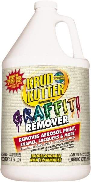 Krud Kutter - 1 Gal Jug Graffiti/Vandal Mark Remover - VOC Content g/L 614, Removes Graffiti - Exact Industrial Supply