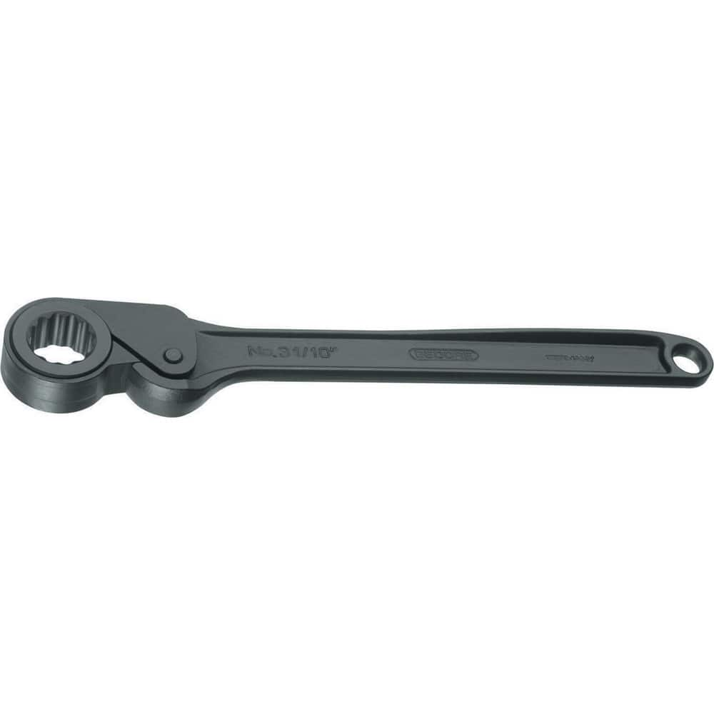 Ratchets; Tool Type: Ratchet; Head Shape: Round; Head Style: Fixed; Material: 31CrV3 Chrome Vanadium Steel; Finish: Manganese Phosphate; Insulated: No; Magnetic: No; Non-sparking: No; Number of Gear Teeth: 40