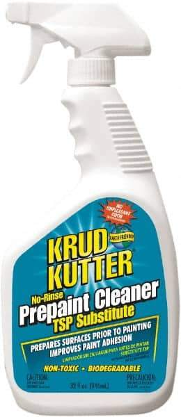 Krud Kutter - 32 Fl oz Spray Bottle Cleaner - 50 to 75 Sq Ft/Gal Coverage - Exact Industrial Supply