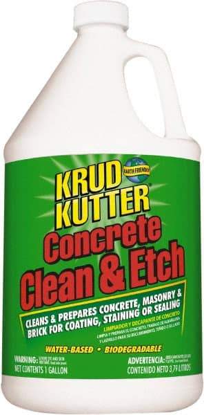 Krud Kutter - 1 Gal Bottle Cleaner/Etcher - 800 to 1,200 Sq Ft/Gal Coverage - Exact Industrial Supply