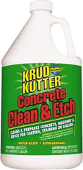 Krud Kutter - 1 Gal Bottle Cleaner/Etcher - 800 to 1,200 Sq Ft/Gal Coverage - Exact Industrial Supply