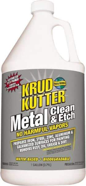 Krud Kutter - 1 Gal Bottle Cleaner/Etcher - 800 to 1,200 Sq Ft/Gal Coverage - Exact Industrial Supply