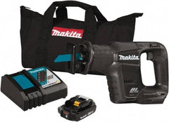 Makita - 18V, 3,000 SPM, Cordless Reciprocating Saw - 13/16" Stroke Length, Lithium-Ion Batteries Included - Exact Industrial Supply