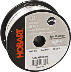 Hobart Welding Products - MIG Welding Wire Industry Specification: ER4043 Wire Diameter: 0.03000 (Decimal Inch) - Exact Industrial Supply