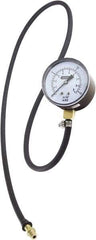 General - 2-1/2" Dial, 3/8 Thread, 0-15 Scale Range, Pressure Gauge - Thread Connection Mount, Accurate to ±1.5% of Full-Scale Range of Scale - Exact Industrial Supply