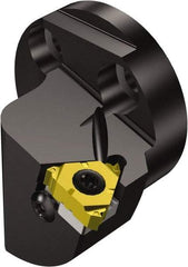 Sandvik Coromant - Insert Style 266.R-16, 32mm Head Length, Right Hand Cut, Internal Modular Threading Cutting Unit Head - System Size SL40, 27mm Center to Cutting Edge, Series CoroThread 266 - Exact Industrial Supply