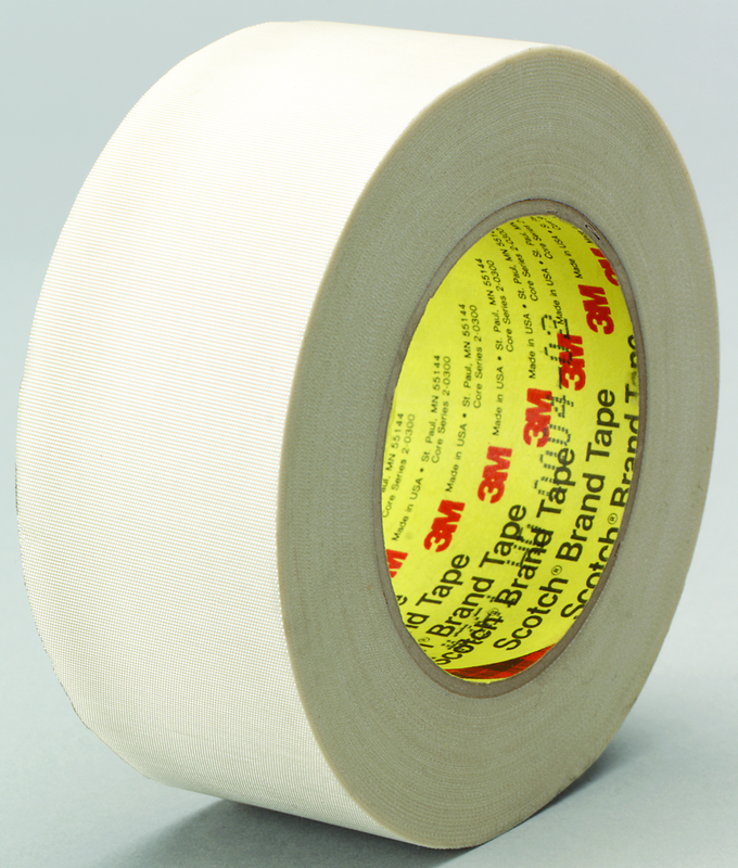 List 361 1/2" x 60 yds Glass Cloth Tape - White - Exact Industrial Supply