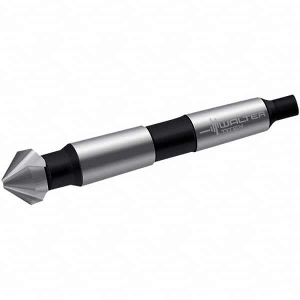 Walter-Titex - 40mm Head Diam, 3 Flute 90° High Speed Steel Countersink - Exact Industrial Supply
