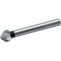 Walter-Titex - 8mm Head Diam, 6mm Shank Diam, 3 Flute 90° High Speed Steel Countersink - Exact Industrial Supply