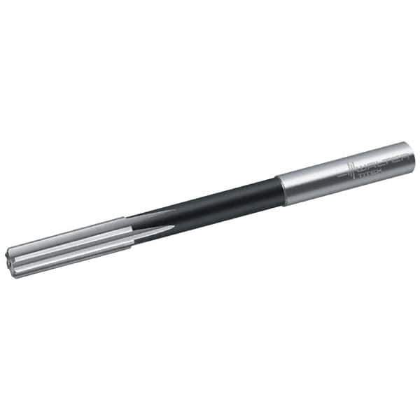 Walter-Titex - 9mm Cobalt 6 Flute Chucking Reamer - Straight Flute, 9mm Straight Shank, 36mm Flute Length, 125mm OAL - Exact Industrial Supply