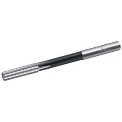 Walter-Titex - 9.7mm Cobalt 6 Flute Chucking Reamer - Straight Flute, 10mm Straight Shank, 38mm Flute Length, 133mm OAL - Exact Industrial Supply