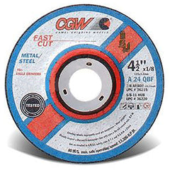 Vortec Pro 4″ Knot Wire Wheel, Stringer Bead Twist, .020″ Steel Fill, M10x1.25 Nut - Exact Industrial Supply