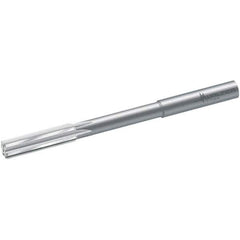 Walter-Titex - 8mm Solid Carbide 6 Flute Chucking Reamer - Straight Flute, 8mm Straight Shank, 33mm Flute Length, 117mm OAL - Exact Industrial Supply
