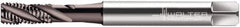 Walter-Prototyp - M6x1.00 Metric 3 Flute 6HX Bottoming Spiral Flute Tap - Cobalt, Hardlube Finish, 80mm OAL, Right Hand Flute, Right Hand Thread, Series 2051062 - Exact Industrial Supply