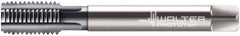 Walter-Prototyp - M16x1.50 Metric Fine 6HX 4 Flute TiCN Finish Powdered Metal Straight Flute Machine Tap - Modified Bottoming, Right Hand Thread, 100mm OAL, 21mm Thread Length, Oversize - Exact Industrial Supply