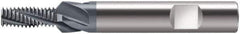 Walter-Prototyp - 0.126" Cutting Diam, 3 Flute, Solid Carbide Helical Flute Thread Mill - Internal Thread, 8.4mm LOC, 57mm OAL, 6mm Shank Diam - Exact Industrial Supply