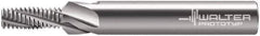 Walter-Prototyp - M4x0.70, 0.126" Cutting Diam, 3 Flute, Solid Carbide Helical Flute Thread Mill - Internal Thread, 8.4mm LOC, 57mm OAL, 6mm Shank Diam - Exact Industrial Supply