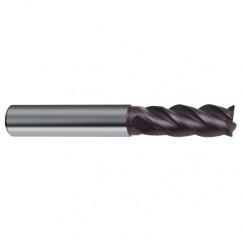 10mm Dia. - 72mm OAL - 4 FL Variable Helix Firex Carbide End Mill - Exact Industrial Supply