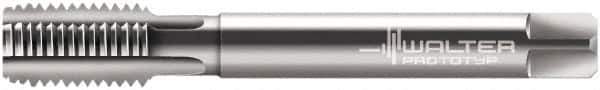 Walter-Prototyp - M40x2.00 Metric Fine 6H 4 Flute Bright Finish Cobalt Straight Flute Machine Tap - Modified Bottoming, Right Hand Thread, 170mm OAL, 28mm Thread Length, Oversize - Exact Industrial Supply