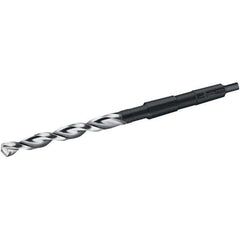 Walter-Titex - 17.25mm, 2MT 130° Point Cobalt Taper Shank Drill Bit - Bright/Oxide Finish, 130mm Flute Length, 228mm OAL, Parabolic Flute, Series A4247 - Exact Industrial Supply