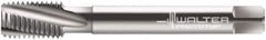 Walter-Prototyp - M10x1.25 Metric Fine 3 Flute 6H Modified Bottoming Spiral Flute Tap - Cobalt, Bright Finish, 100mm OAL, Right Hand Flute, Right Hand Thread, Series 21460 - Exact Industrial Supply