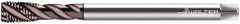 Walter-Prototyp - M12x1.75 Metric 3 Flute 6H Modified Bottoming Spiral Flute Tap - Cobalt, Bright Finish, 180mm OAL, Right Hand Flute, Right Hand Thread, Series P205683 - Exact Industrial Supply