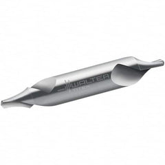 Walter-Titex - Metric Radius Cut 60° Incl Angle High Speed Steel Combo Drill & Countersink - Exact Industrial Supply