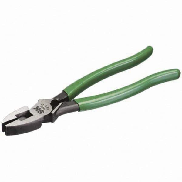 SK - Pliers - 9" High Leverage Linesman Pliers - Exact Industrial Supply