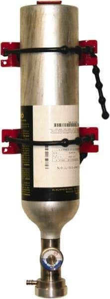 BW Technologies by Honeywell - Hydrogen Sulfide - 10 ppm Calibration Gas - Includes Aluminum Cylinder, Use with Honeywell Gas Detectors - Exact Industrial Supply