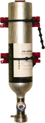BW Technologies by Honeywell - Methane - 2.2%, LEL - 50%, Oxygen - 18% Calibration Gas - Includes Aluminum Cylinder, Use with Honeywell Gas Detectors - Exact Industrial Supply