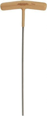 Paramount - 3mm Hex, T-Handle Cushion Grip, Hex Key - 7-45/64" OAL, Protanium High Torque Steel, Metric System of Measurement - Exact Industrial Supply
