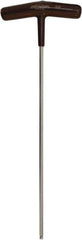 Paramount - 5/32" Hex, T-Handle Cushion Grip, Ball End Hex Key - 9-7/64" OAL, Protanium High Torque Steel, Inch System of Measurement - Exact Industrial Supply