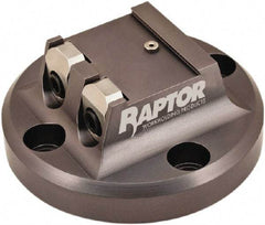 Raptor Workholding - 1-1/2" Jaw Width, 2" High Dovetail Vise - For Use with 4 & 5 Axis Workholding Systems - Exact Industrial Supply