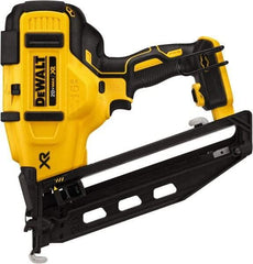 DeWALT - Cordless Cordless Brushless Finish Nailer - 16 Gauge Nail Diam, 1-1/4 to 2-1/2" Long Nail, Lithium-Ion Batteries Not Included - Exact Industrial Supply