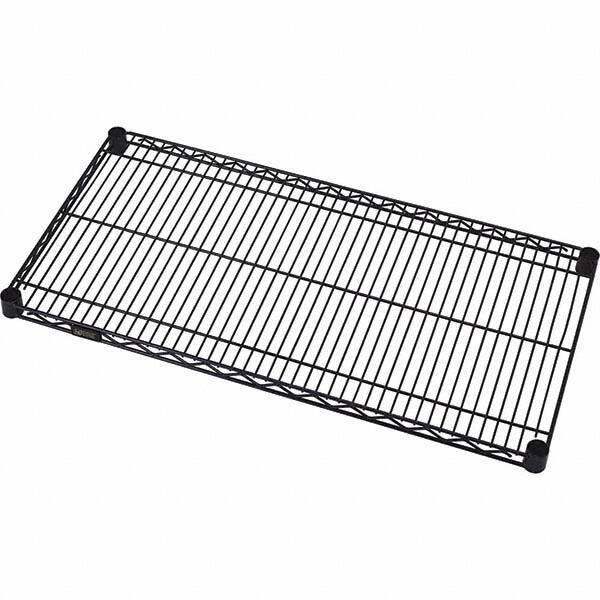 Quantum Storage - 1 Shelf Wire Shelving Unit - 18" Wide x 24" Deep x 1" High, - Exact Industrial Supply