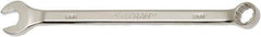 Ability One - 13mm 12 Point Combination Wrench - 15° Offset Angle, Steel, Chrome Finish - Exact Industrial Supply