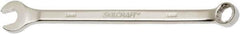 Ability One - 12mm 12 Point Combination Wrench - 15° Offset Angle, Steel, Chrome Finish - Exact Industrial Supply