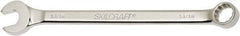 Ability One - 13/16" 12 Point Combination Wrench - 15° Offset Angle, Steel, Chrome Finish - Exact Industrial Supply